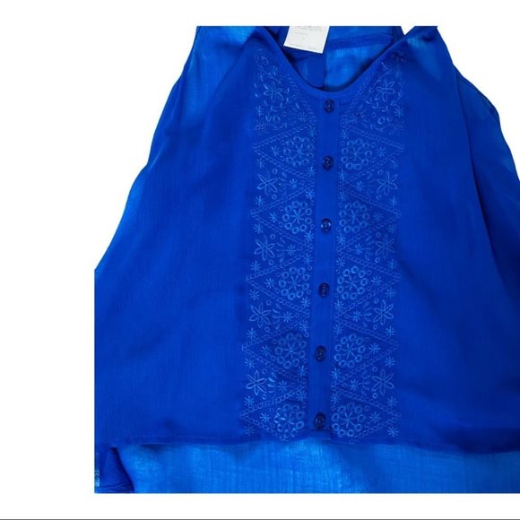 Guess Blue Tank Top - Picture 2 of 3